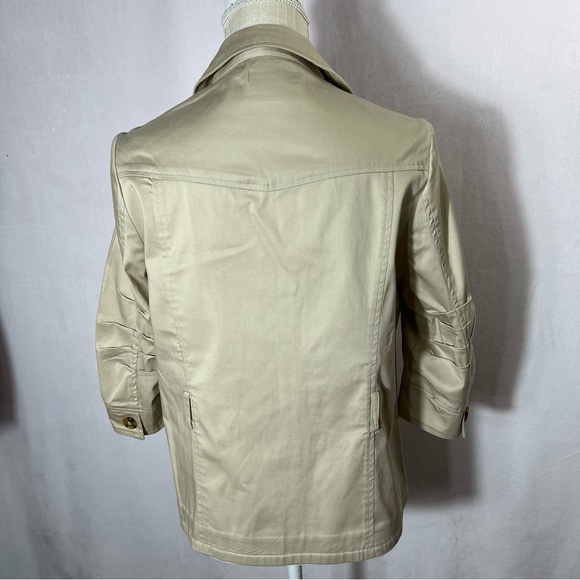 New “Talie” Khaki Utility Jacket - Picture 4 of 15